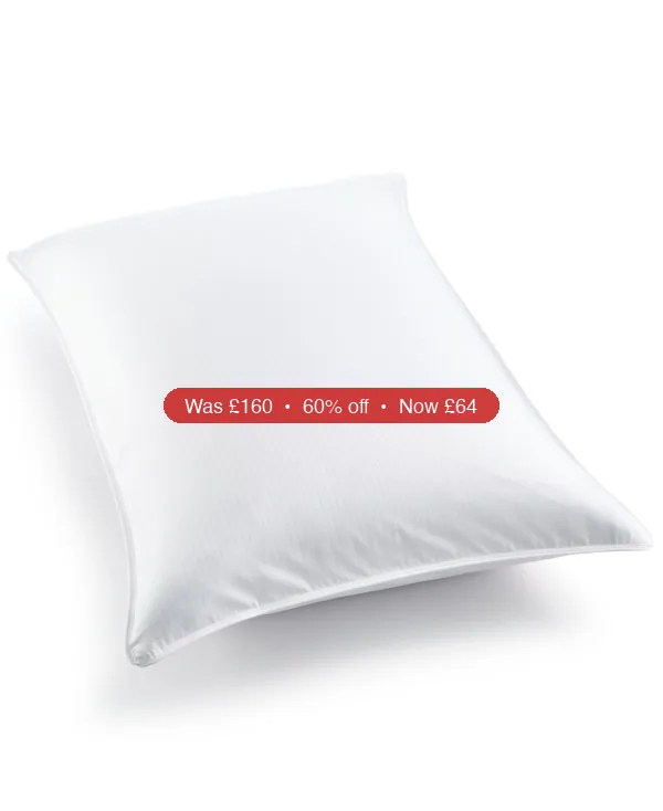 Charter Club White Down Density Pillows - 60% Off