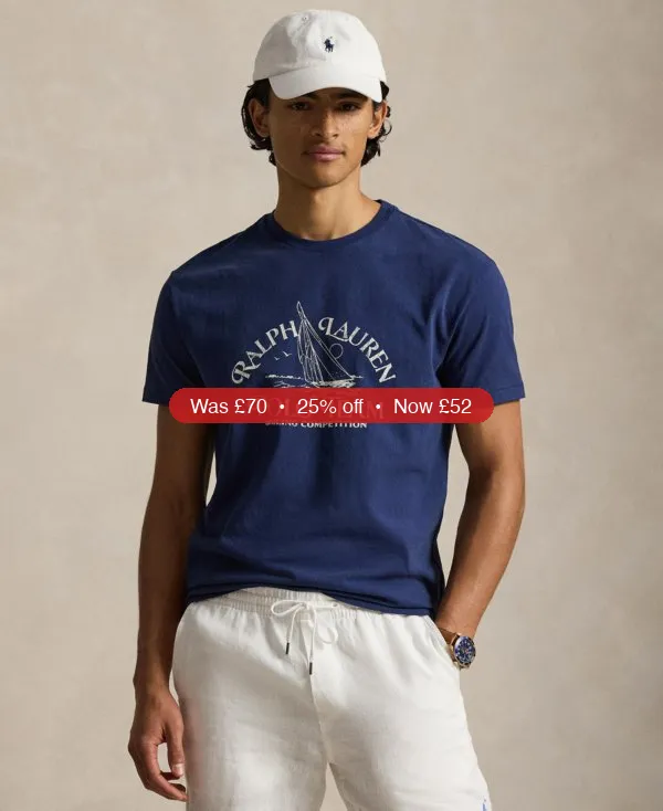 Polo Ralph Lauren Men's Crewneck T-Shirt - 25% Off