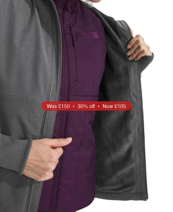 The North Face Women's Shelbe Raschel Hooded Jacket - 30% Off