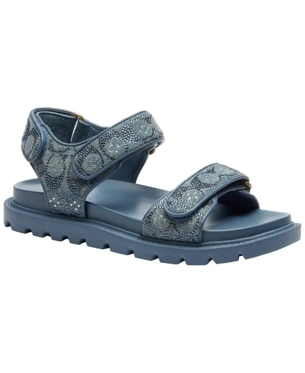 COACH Women's Brynn Round Toe Sandals