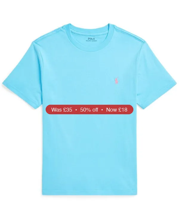 Polo Ralph Lauren Boys' 8-20 Crewneck T-Shirt - 50% Off