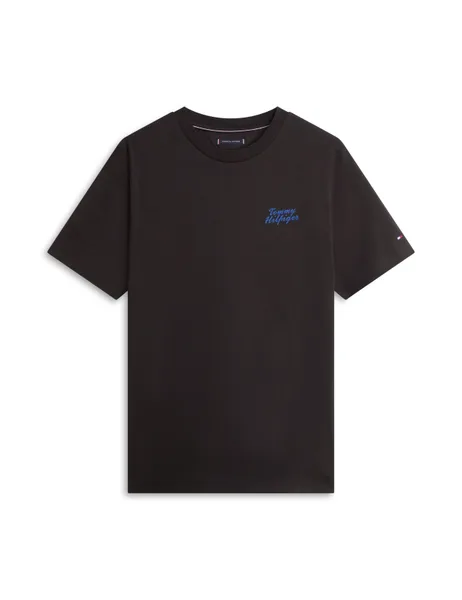 Tommy Hilfiger Pure Cotton Back Graphic Logo T-Shirt - 51% Off