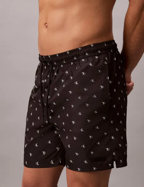 Calvin Klein Printed Swim Shorts - 69% Off