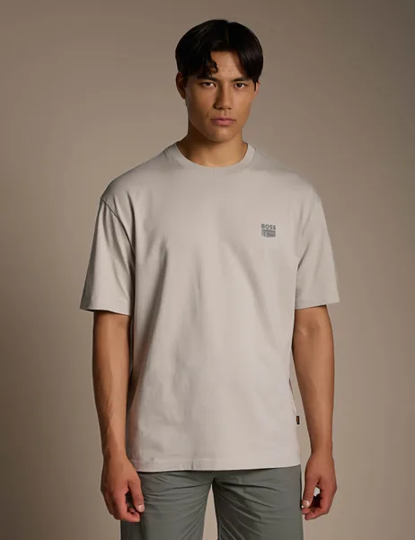 Boss Pure Cotton T-Shirt - 52% Off