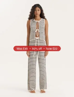4th & Reckless Bria Co-ord Beach Trouser - 50% Off