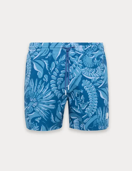Boss Quick Dry Pocketed Printed Swim Shorts - 67% Off
