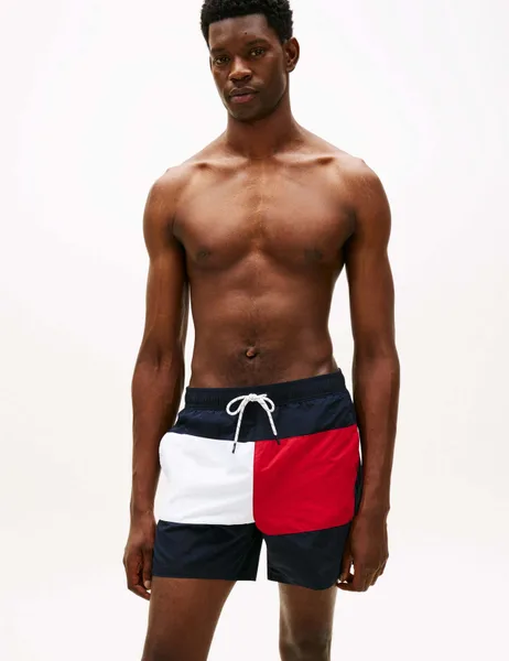 Tommy Hilfiger Classic Printed Swim Shorts - 63% Off