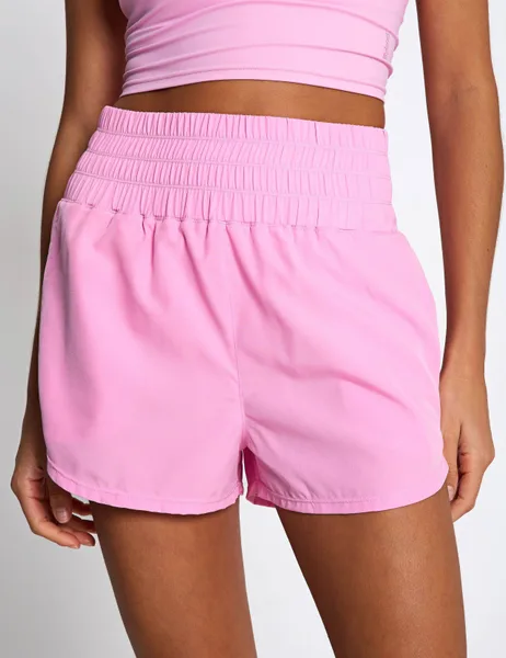 Lilybod Bronte Woven High Waisted Running Shorts - 7% Off