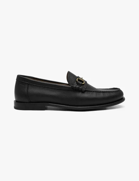 Boss Bit-trim moccasins in leather - 20% Off