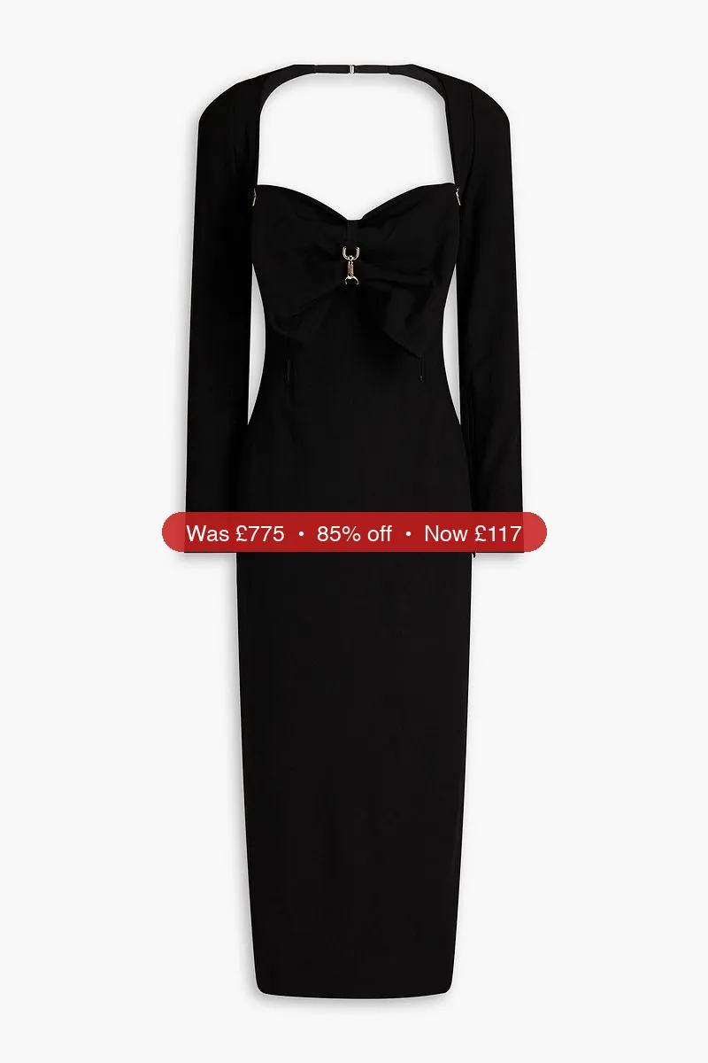 JACQUEMUS Terra open-back woven midi dress - 85% Off