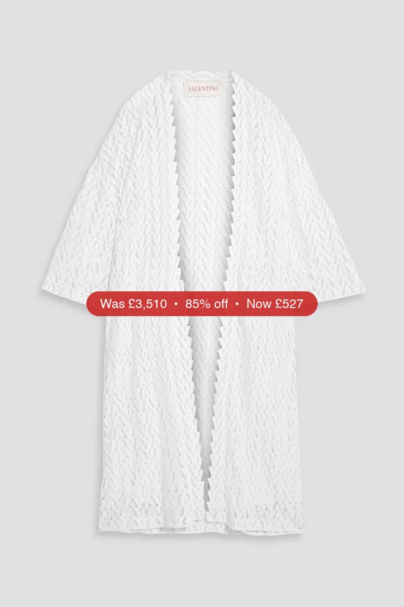 VALENTINO GARAVANI Lace jacket - 85% Off