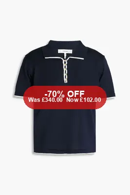 FRAME Cotton polo shirt - 70% Off