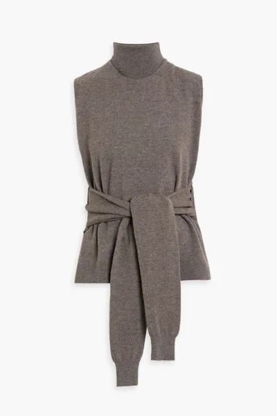 Róhe Layered Merino Wool-Blend Turtleneck Top - 38% Off