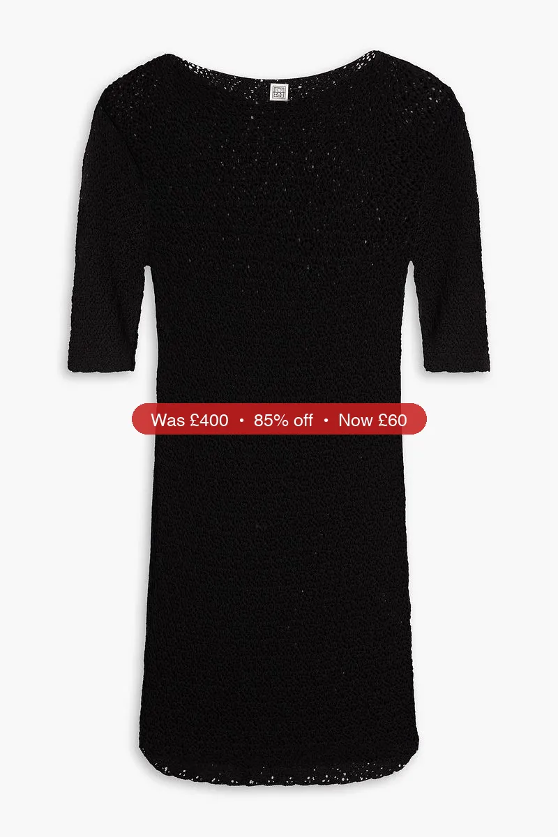 TOTEME Crochet-knit top - 85% Off