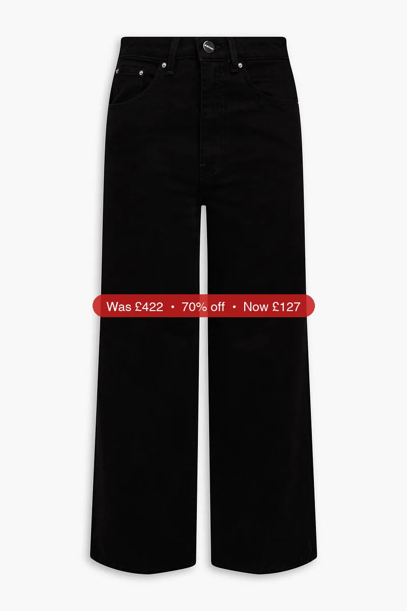 TOTEME High-rise straight-leg jeans - 70% Off