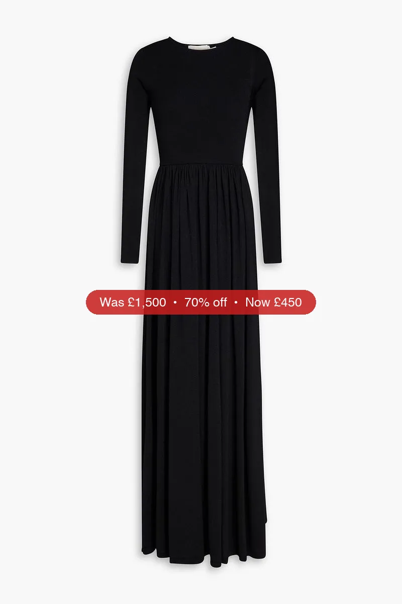 ZIMMERMANN Metallic knitted maxi dress - 70% Off
