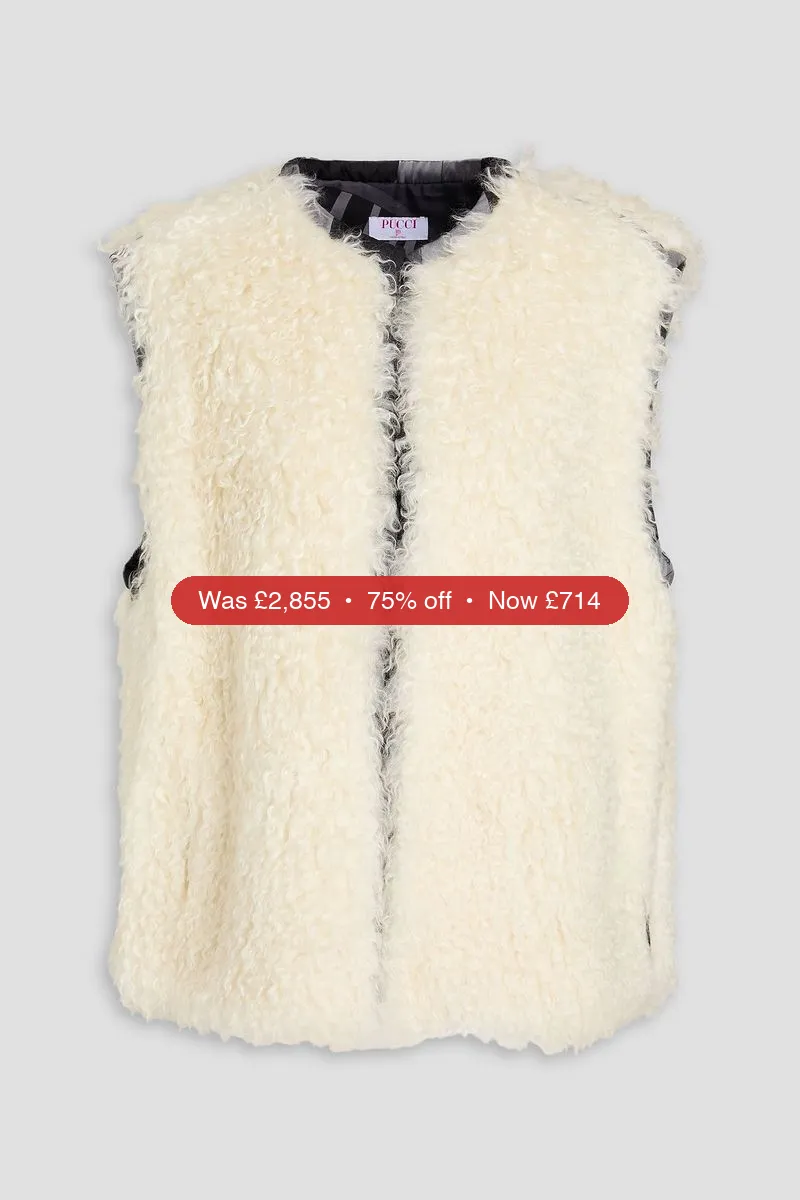 PUCCI Mohair-blend vest - 75% Off