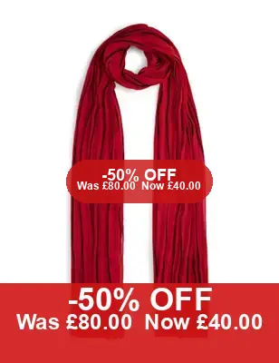 Tommy Hilfiger Silk Scarf 50% Off