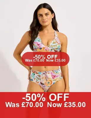 SEAFOLLY BeachBohème Bikini Bottoms - 50% Off