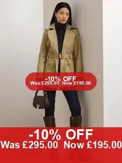 Ralph Lauren Trench Coat - 10% Off