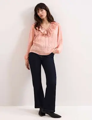 PHASE EIGHT 50% Off Ruffle Blouse