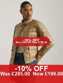 Ralph Lauren Puffer Jacket 10% Off