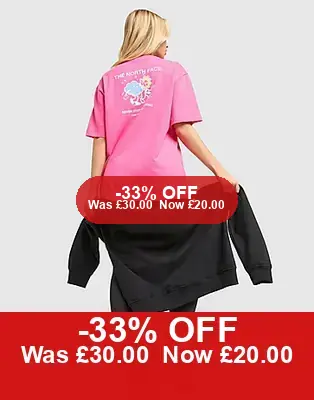 North Face Flower T-Shirt 33% Off