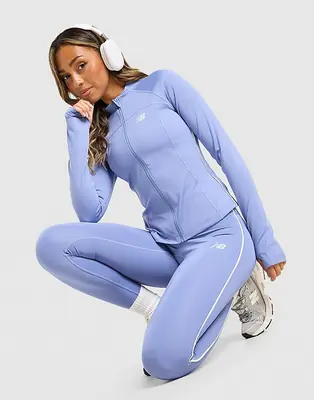 New Balance Pipe Full Zip Top - 18% Off