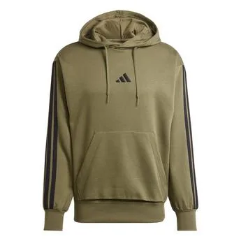 adidas Essentials Fleece 3-Stripes Hoodie Mens - 49% Off