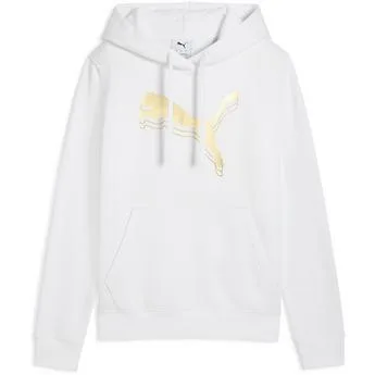 Puma Women's Metallic Overhead Tech Fleece Hoodie - 69% Off