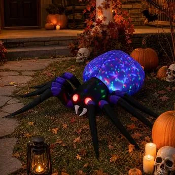 LIFE IDEAS LIFE IDEAS 6ft Inflatable Spider Decorations 64 - 75% Off