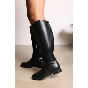 Wheres That From Women's Flat Heel Knee High Boot - 68% Off