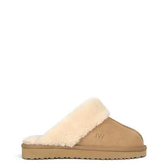 Jack Wills Mule Slippers Ladies - 50% Off