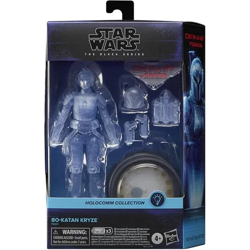 Star Wars Hasbro Star Wars Bo-Katan Kryze Holocomm Collection Series Black Figure - 79% Off