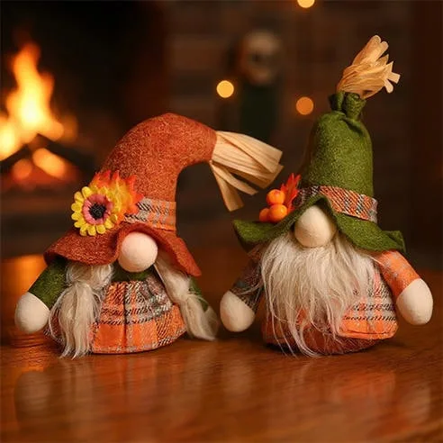 LIFE IDEAS LIFE IDEAS 2pc Faceless Gnomes 64 - 67% Off
