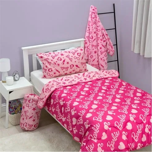 Barbie Pinks 10.5tog Single Coverless Duvet - 70% Off