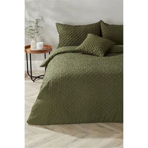 Homelife Michigan Crinkle Duvet Set - 70% Off