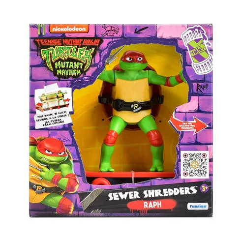 Teenage Mutant Ninja Turtles Kids' Raphael Sewer Shredders Action Figure - 45% Off