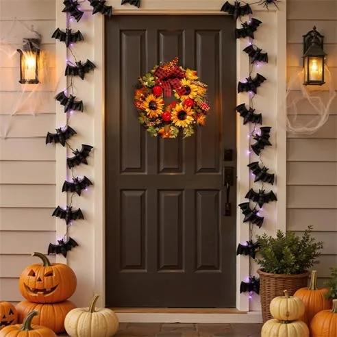 LIFE IDEAS LIFE ID 45cm Autumn Wreath 64 - 68% Off