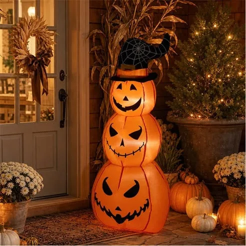 LIFE IDEAS LIFE IDEAS 4ft Inflatable Pumpkin Archway Decorations 64 - 66% Off