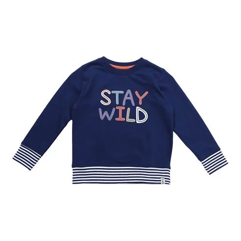 Lilly and Sid Kids' Stay Wild Crew Sweatshirt - 50% Off