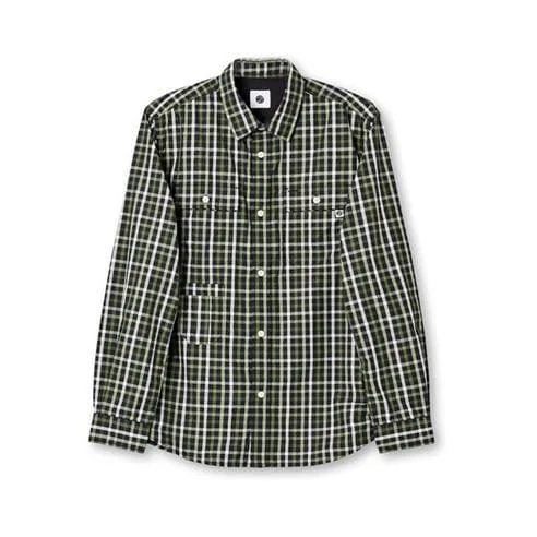 Pretty Green Men's Pelton Check Long-Sleeve Patterned Shirt - 69% Off