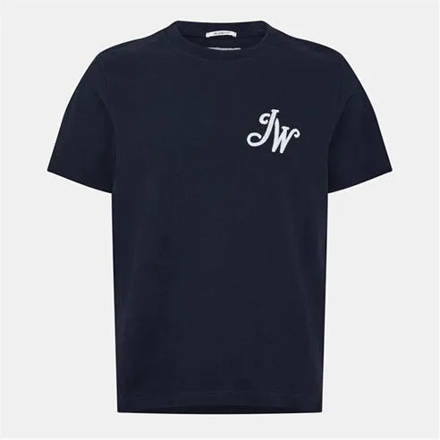 Jack Wills Men's JW Script Initial Regular Fit T-Shirt - 48% Off