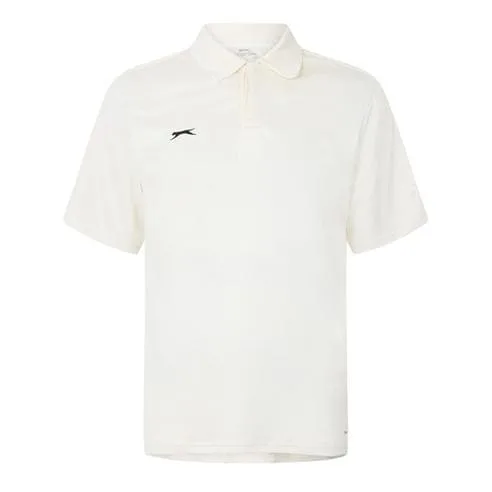 Slazenger Men's Polo Neck Short Sleeve Cricket Shirt - 69% Off