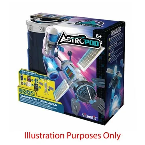 SILVERLIT Kids' Astropod Communication Station Mission Action Figure - 67% Off