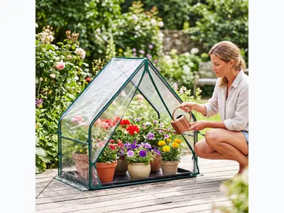Mini Green House with Waterproof Mat - 53% Off