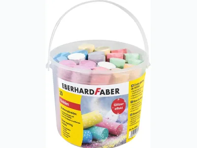 Eberhard Street Chalk in a Bucket, multicoloured