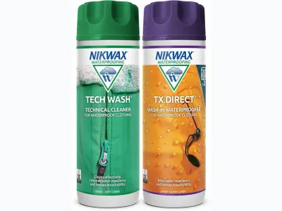 Nikwax Tech Wash & TX.Direct Twin Pack