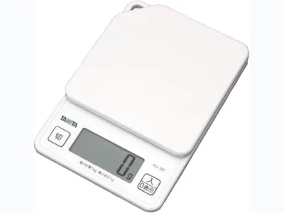 Tanita KD-187-WH Digital 1kg Kitchen Scale (White)